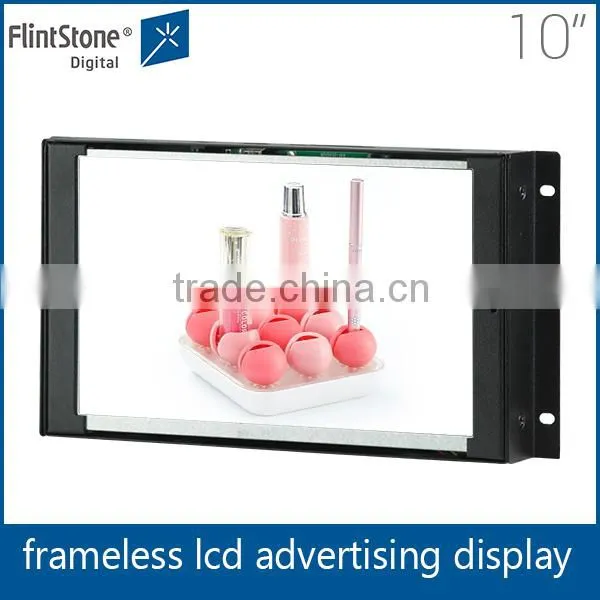 Flintstone 10 Inch Metal Casing 1280x720 Embedded Led Advertising Screens photo-2