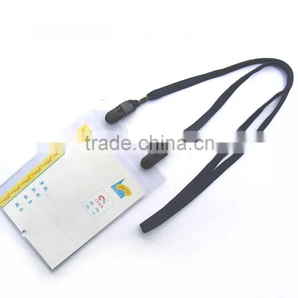 Double Clip Id Card Lanyard
