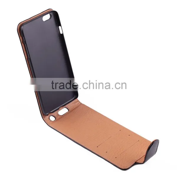Litchi Texture Leather Case With Credit Card Slots Made for IPhone 6 Plus photo-4