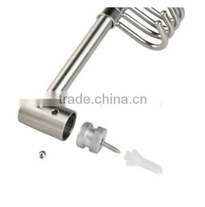Dual Function Stainless Kitchen Rail With 10 Movable Hooks Hangers photo-6