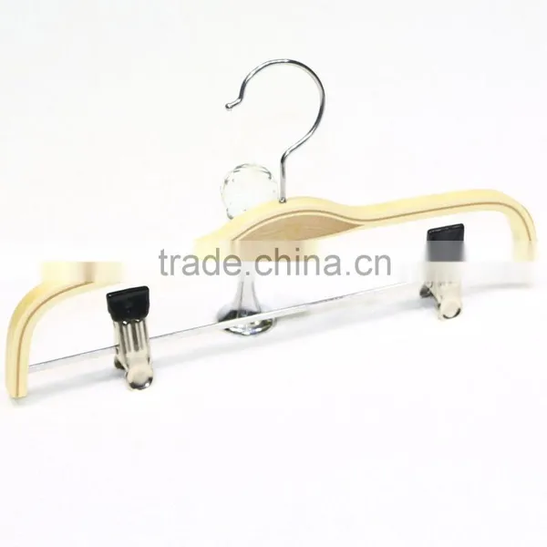 Elegant Wooden Pants Hanger for Children Garment photo-2