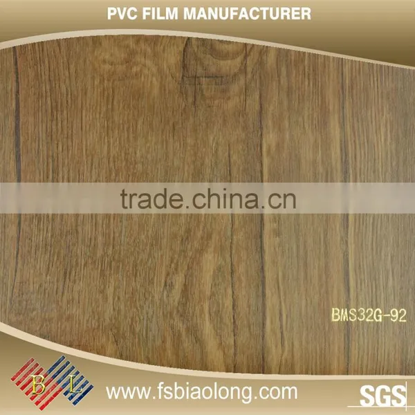 Heat Insulation Customized Pvc Wood-grain Film