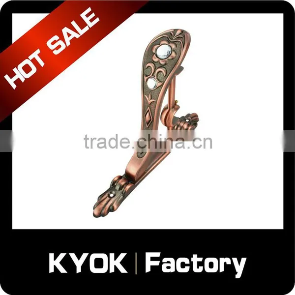 KYOK 16/19mm Remote Control High Quality Curtain Track Brackets,0.5mm Aluminum Metal Double Iron Curtain Rod Brackets Supplier's Choice photo-5