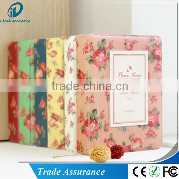 Fujifilm Film Album 64 Pockets Vintage Floral Photo Album for Instax Mini Films photo-6
