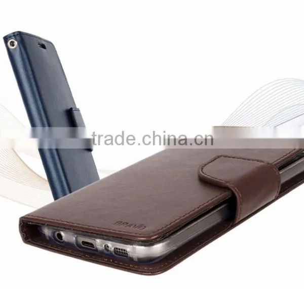 New Model Flip Wallet PU Leather Case For Samsung Galaxy Note 7Alibaba Express China Factory photo-2