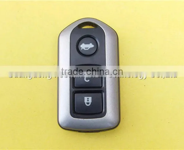 Hot Sale 3 Buttons Remote Key Case Fob for Toyota Silver Car Key photo-2