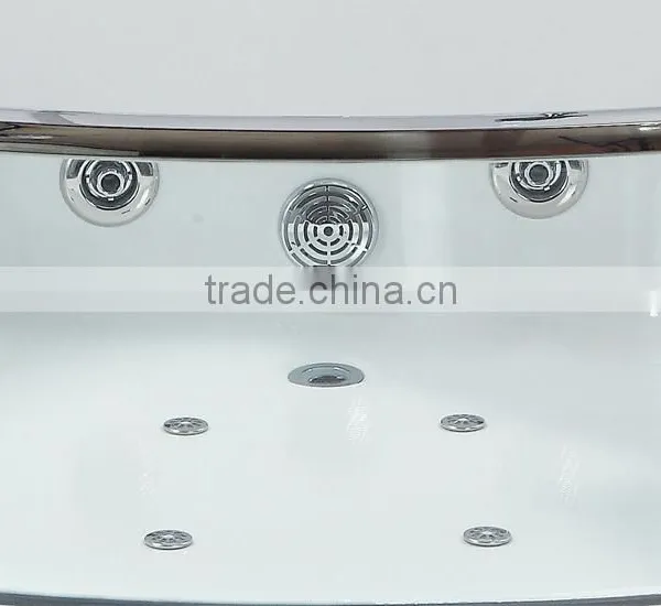 Q322M Mulitfunction Indoor Spa Bathtub With Clear Glass photo-2