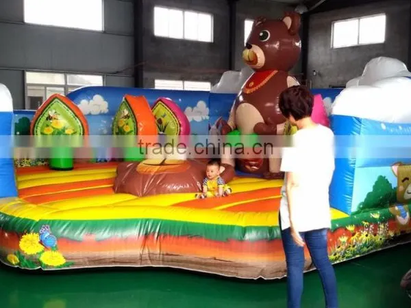 Lanqu Kids Equip Inflatable Castle Inflatable Bear Bouncer photo-4