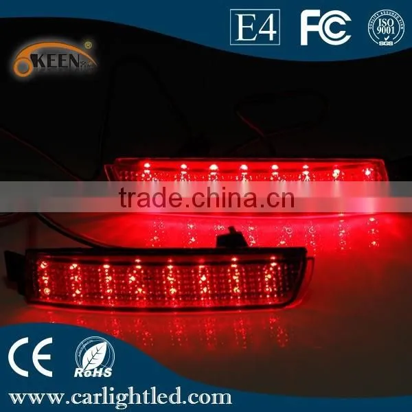 Auto Car Led Tail Lamp,12V 6W Tail Light Bulbs Rear Bumper Reflector for N Issan Infinit
