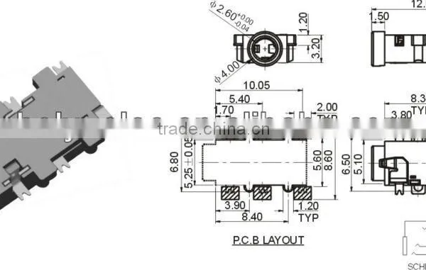 2.5mm Ear Phone Jack