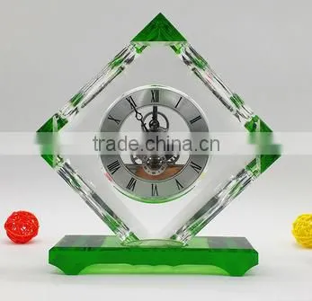 Crystal Table Clock for Souvenir Gifts photo-2