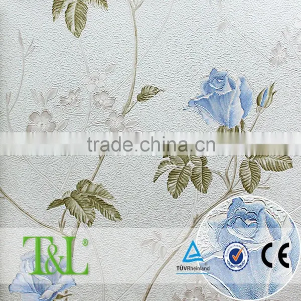 Wateproof Vinyl Wallcoverings Oriental Design Wallpaper photo-5