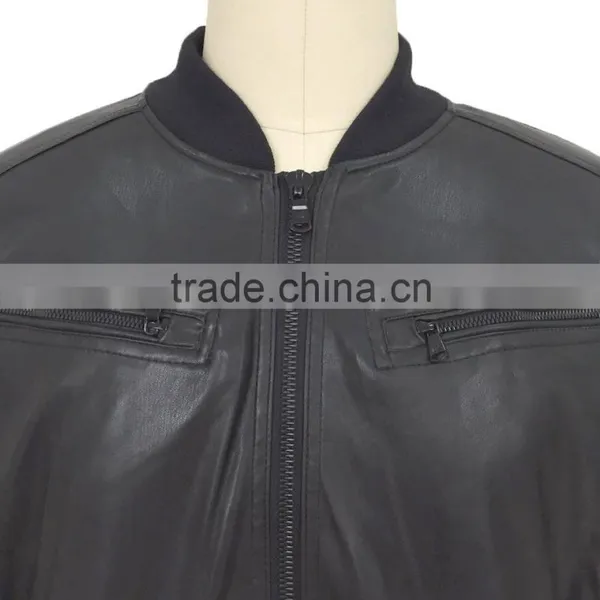 2016 Modern Style Spring and Autumn Men PU Leather Jacket photo-5