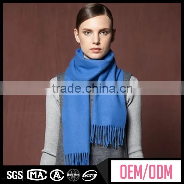 New Design Scarf Pashmina, Pure Cashmere Knitting Scarf in Solid Colour, Woven Light Cashmere Scarf photo-2