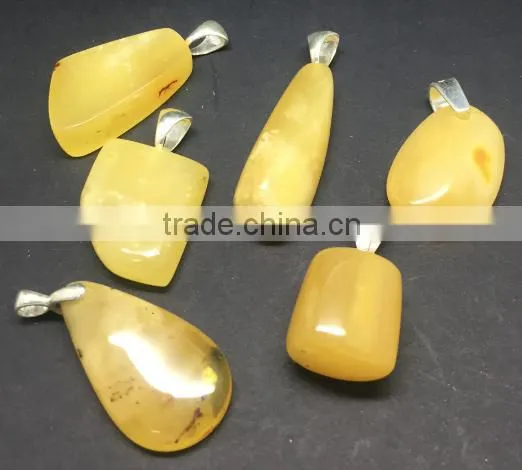 Amber Pendants of Colombian Copal