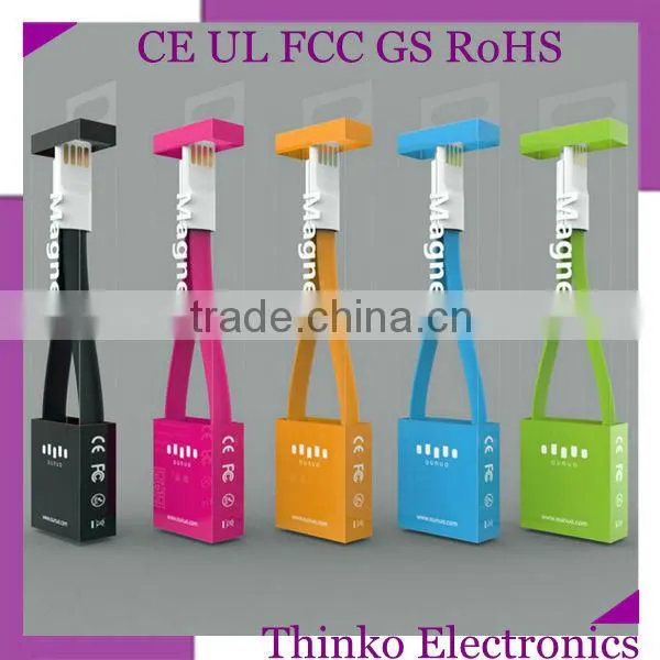 Micro USB Cable With Magnetic Cable Connector for All Kinds of Android Mobile Phones