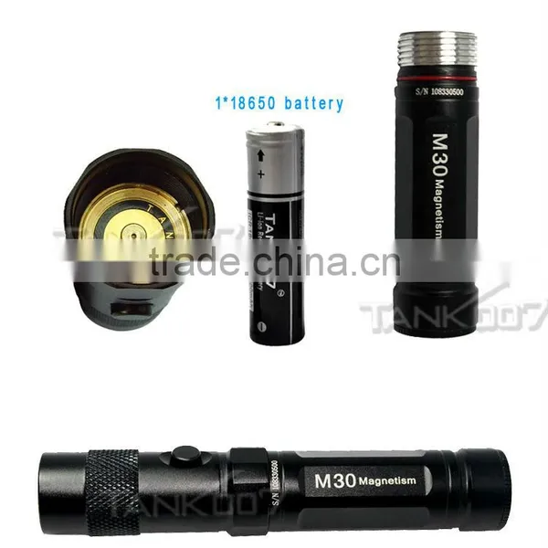 High Powerful 2015 Emergency Magnet Tactical Led Flashlight photo-4