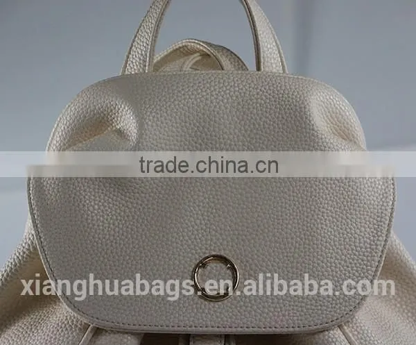 Lady Girl PU Leather Custom Bag Backpack for Teen Bags Made in China photo-3