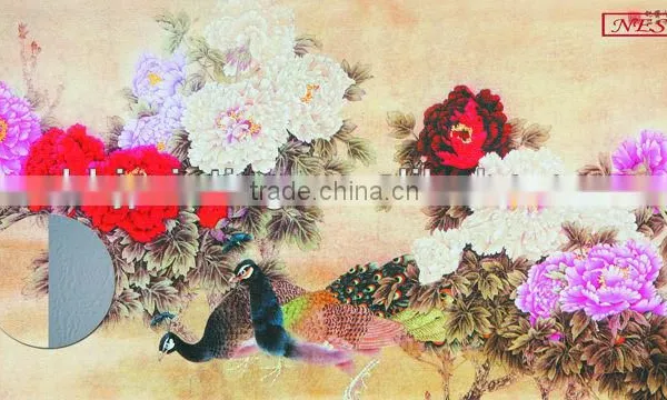 Abstract Flower Oil Painting for Living Room Wall Decoration photo-2