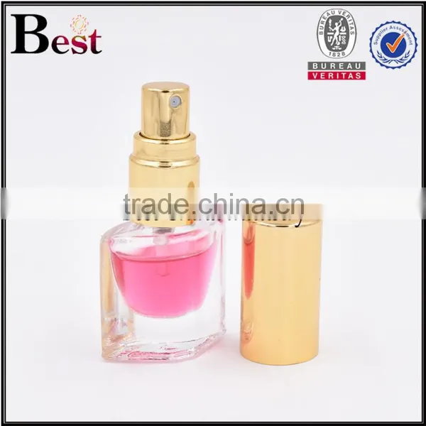 2ml Flat Perfume Bottle Glass Perfume Bottle Gold Spray Perfume Bottle Supplier's Choice photo-2