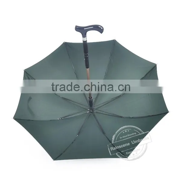 China Umbrella Manufacturer Walking Stick Umbrella Rain Umbrella photo-2