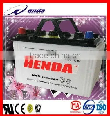 SLA Battery N45 Automotive Battery Types