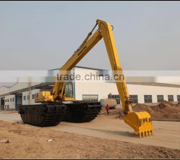 Long Arm , Long Boom , PC220 Marsh Buggy Excavator , JYSL-350-3