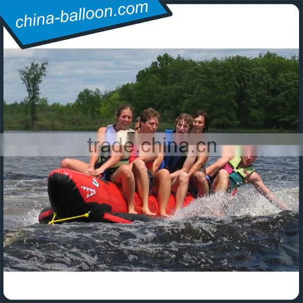 Inflatable Banana Boat, Inflatable Banana Red Boat, Towing Boat for Sale photo-3