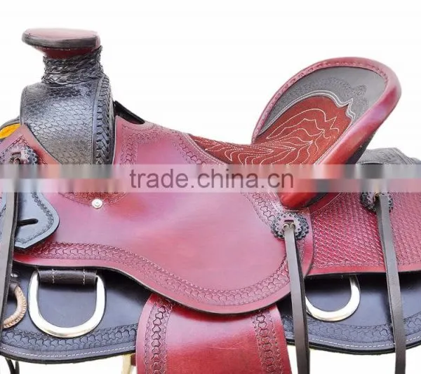 New Horse Western Pleasure Saddle Premium Quality WS131 photo-2