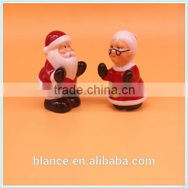 Ceramic XMAS Salt and Pepper Pots in Christmas Design Spice Jar photo-2