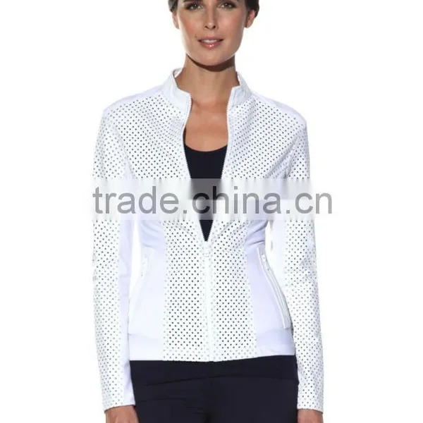 Ladies Leather Fashion Jacket/women Leather Fashion Jacket