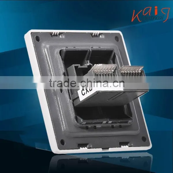 China Factory Direct Sale 2015 Newest UK Double Computer Socket,British Style Socket photo-2