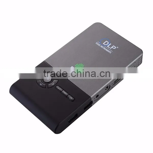 New Arrival Android 4.4 OS 15000 Hours 1G 8G Digital Projector Android C2 Projector photo-2