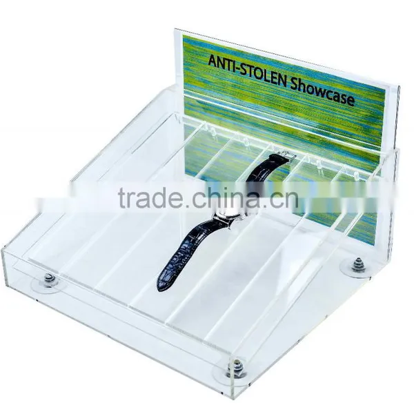 Wholesale and Custom Acrylic Watch Display Showcase photo-3
