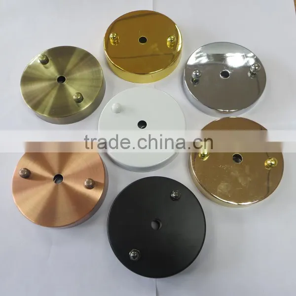 105mm Ceiling Rose Pendant Light Ceiling Canopy Vintage Ceiling Plate Base photo-6