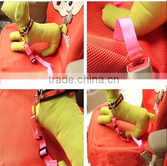 Adjustable Pet Cat Dog Car Vehicle Safety Seat Belt / Dog Car Harness Lead / Pet Safety Belt photo-4