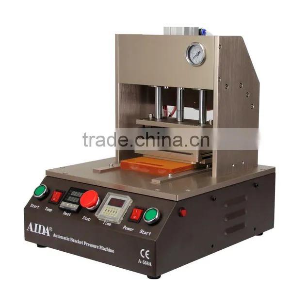 Professional Frame Automatic Laminator Hot Pressure Bracket Laminating Machine A558A for IPhone Screen Bezel for Iphone 4 4s 5 5 photo-2