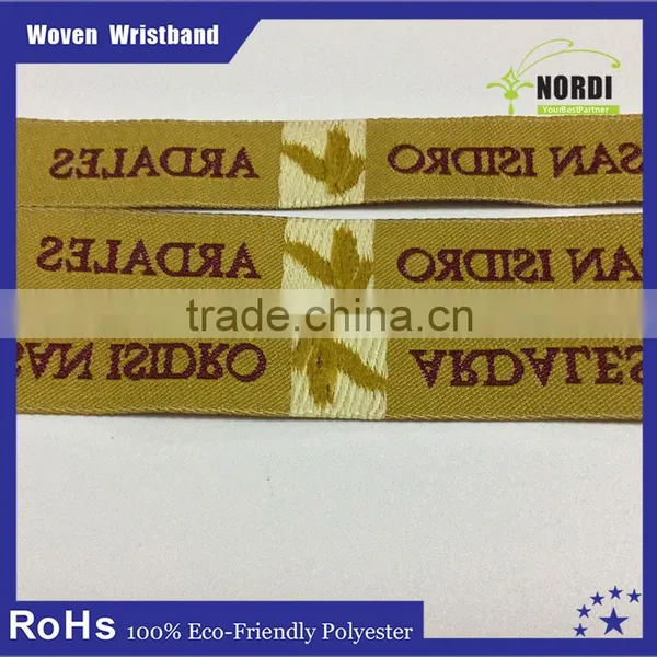 Cheap Confidence Polyester Charity Wristbands