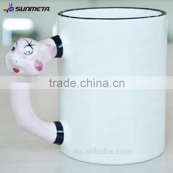 11oz Souvenir Sublimation Drinkable Animal Shaped Mugs photo-2
