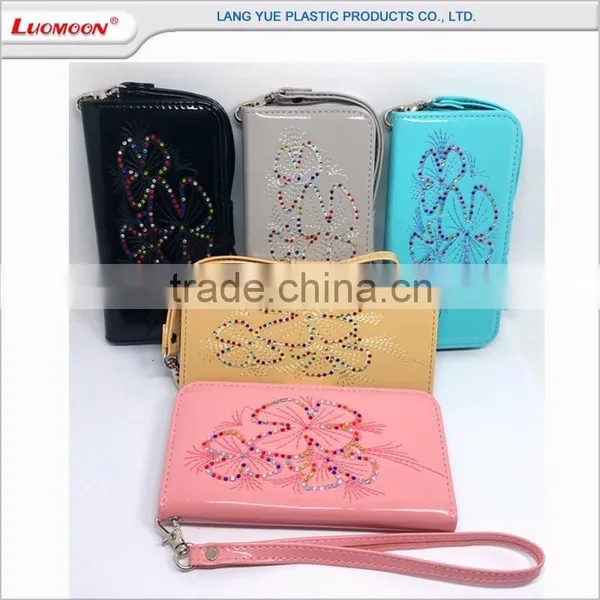 Flip Leather Phone Cover Case Embroidery Chinese Style China Wind for Apple Iphone 7 7 Plus 7+ 6 6 Plus 6+ 5 5s se 4 photo-2