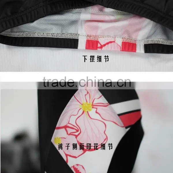 2015 China New Style Sportswear Cheap Cycling Woman Wear for Wholesale photo-6