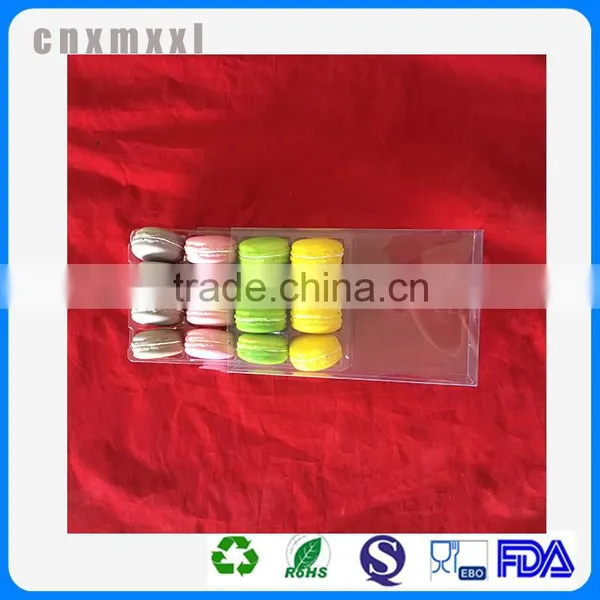 16 Pcs Clear Plastic Mcaron Box photo-6