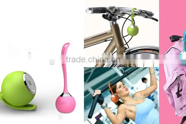 Portable Waterproof Wireless Speaker Outdoor Bicycle Creative Silicone Lanyard Computer Speakers photo-3