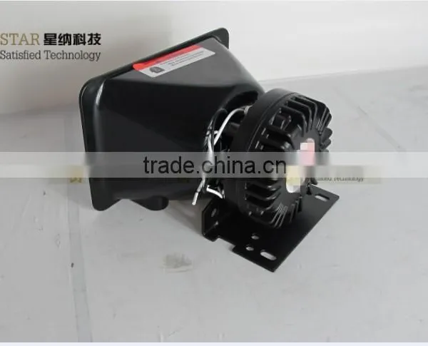 12V 200w Police Speaker Horn Electric Horn for Car LV200 Square Speaker photo-3