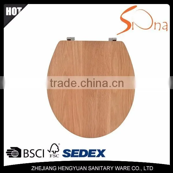 New Product Safety Design Molded Wood Toilet Seat photo-3