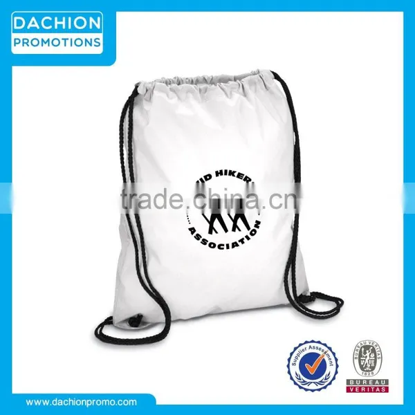 Promotional Sport Drawstring Backpack/Polyester Drawstring Backpack
