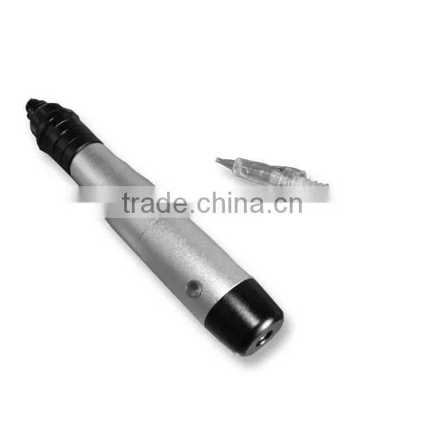 56g Electric Black Silvery Microneedle 12pcs Needles Derma Roller Device EL012 photo-3