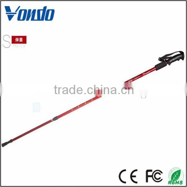 Professional Wholesale Flexible135cm Hiking Walking Stick for Hiking Essential Equipment photo-4