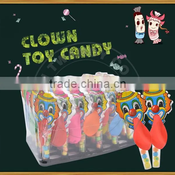 Clown Ballon Toy Hard Candy