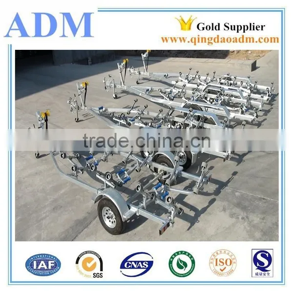 HDG Single Axle Double Axles Tandem Boat Trailer photo-3